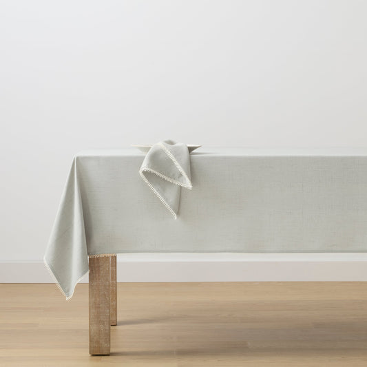 French Perle Dove Grey 60x84 Tablecloth