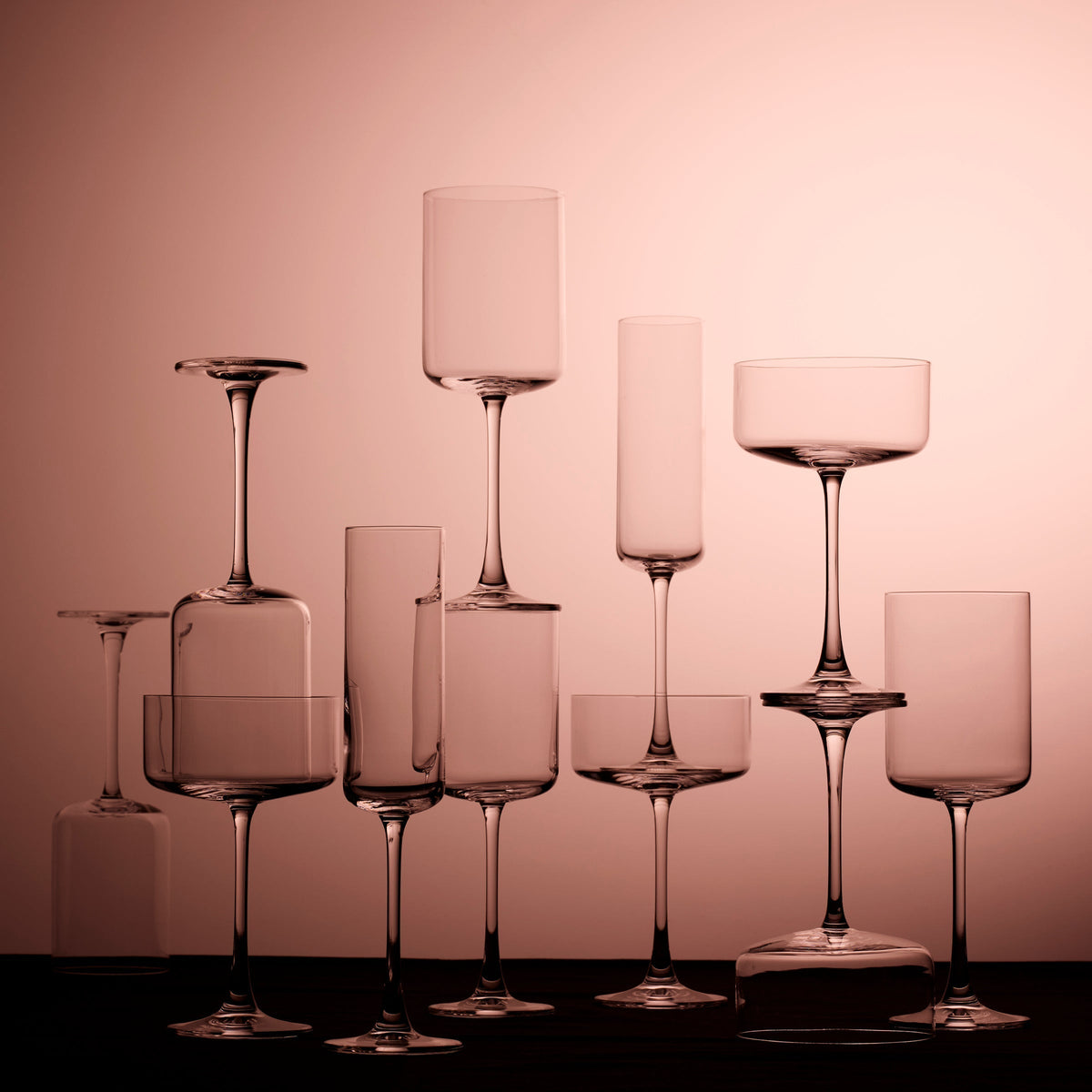 Tuscany Classics Straight Red Wine Glasses, Set of 6
