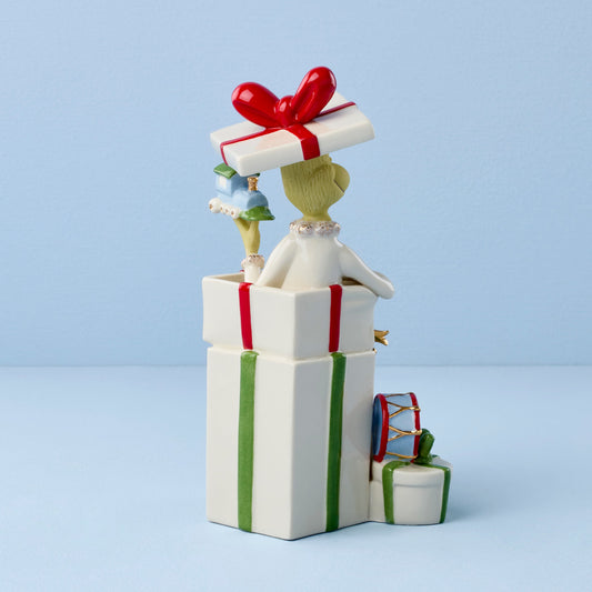 Grinch Gets The Gifts Figurine