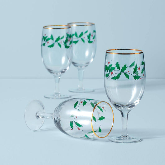Holiday™ 4-piece Iced Beverage Glass Set