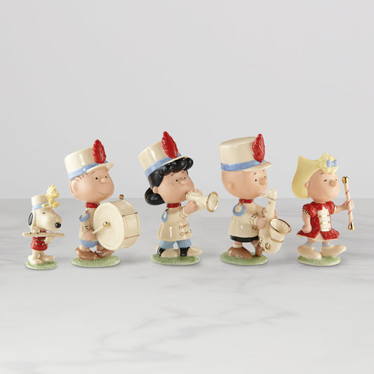 Peanuts 5-Piece Marching Band Figurine Set