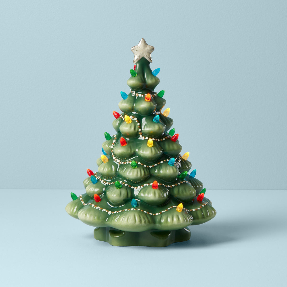 Treasured Traditions Green Lit Tree