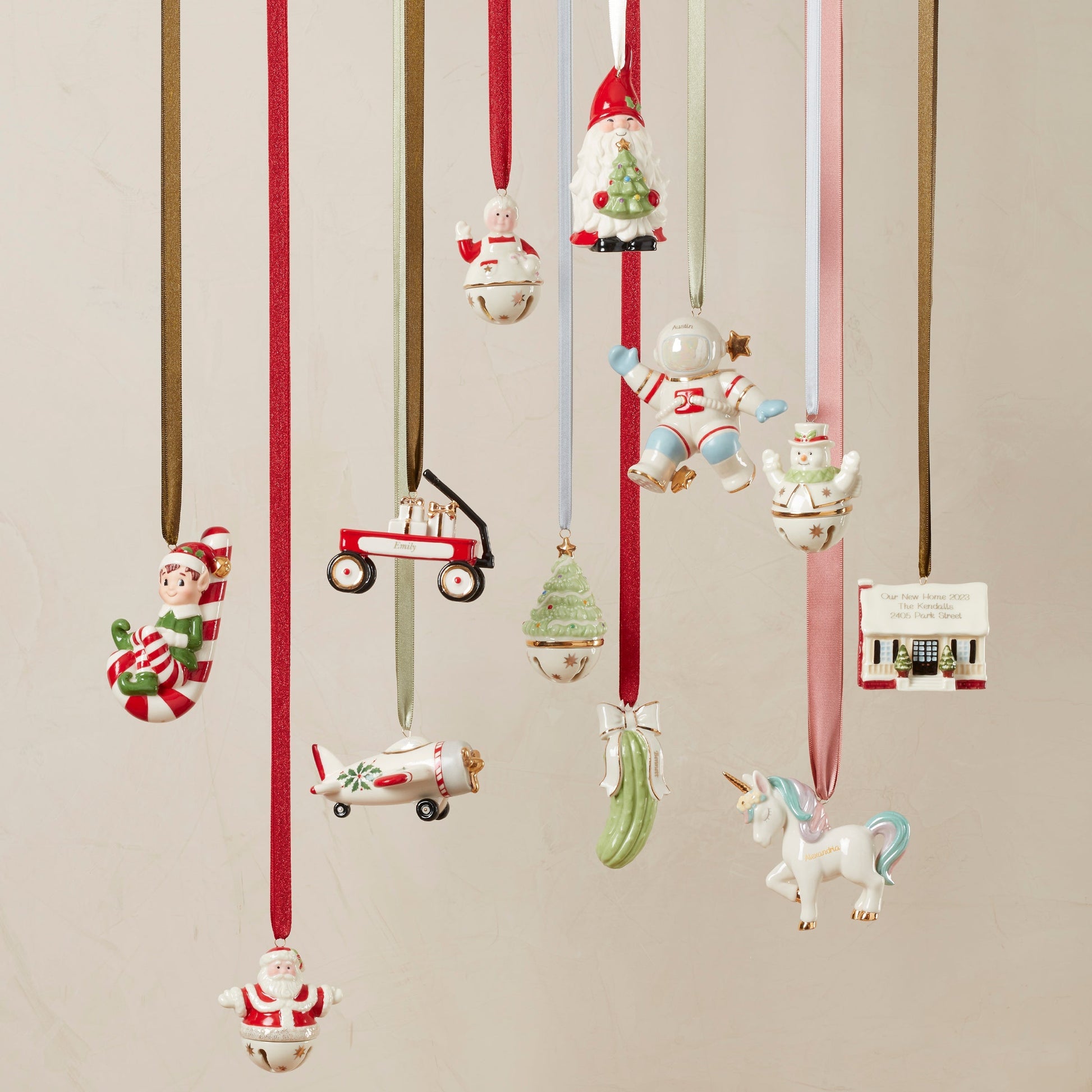 Personalized Christmas Gnome Ornament