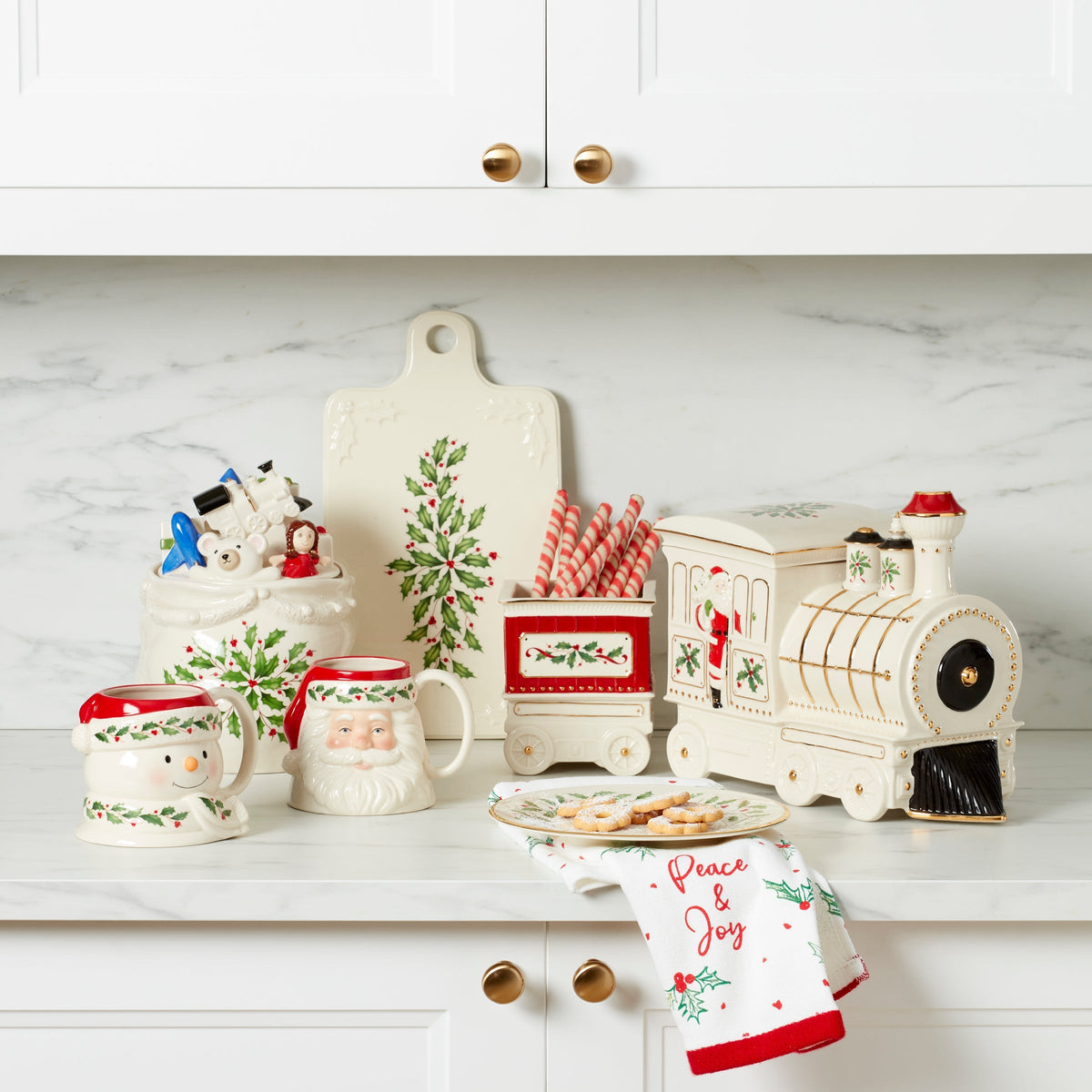 Holiday Cheese Slab