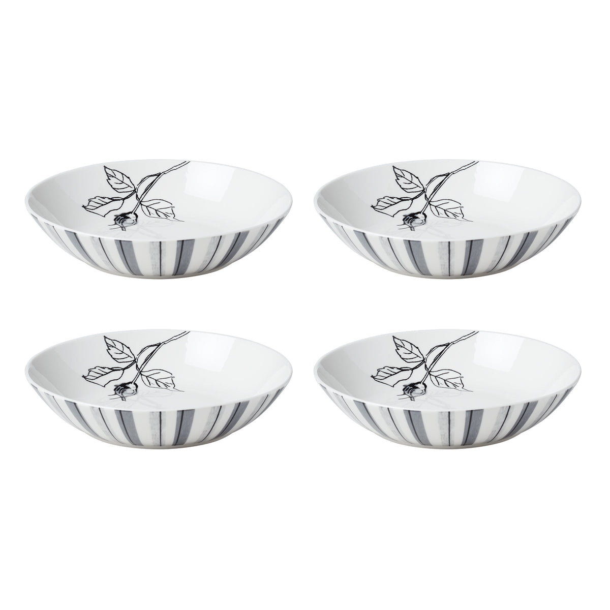 Sketchbook 12-Piece Dinnerware Set