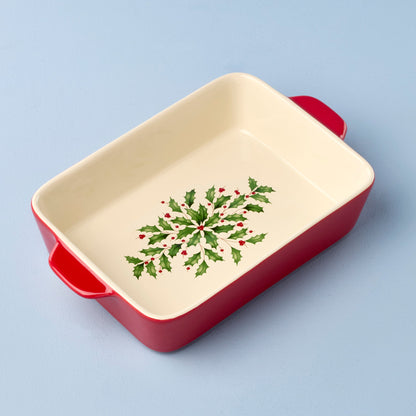Holiday Rectangular Baking Dish - Small