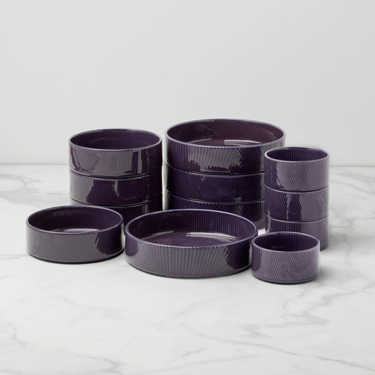 Modulus Nightshade 12-Piece Bowl Set