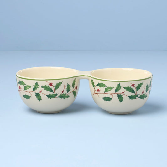 Holiday Double Dip Bowl