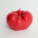 Large Red Heirloom Tomato Beeswax Candle
